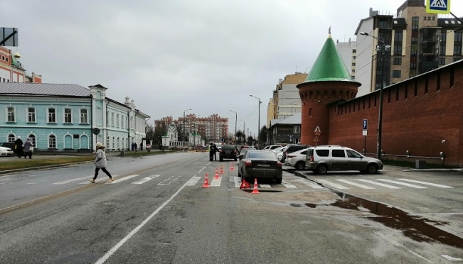 73-летнюю пенсионерку сбили на «зебре» в Йошкар-Оле