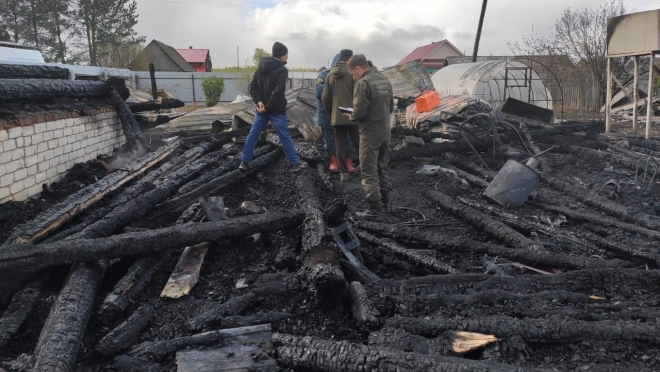 В Марий Эл возбуждено уголовное дело по факту обнаружения трёх погибших на пожаре