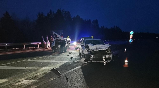 На 36 км автодороги «Вятка» произошло ДТП с пострадавшими