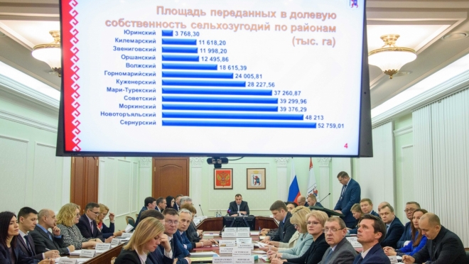 В Марий Эл подсчитали общую площадь земель сельхозугодий