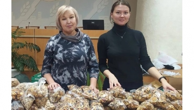 В Советском районе подготовили гуманитарную посылку для отправки землякам в Херсонскую область