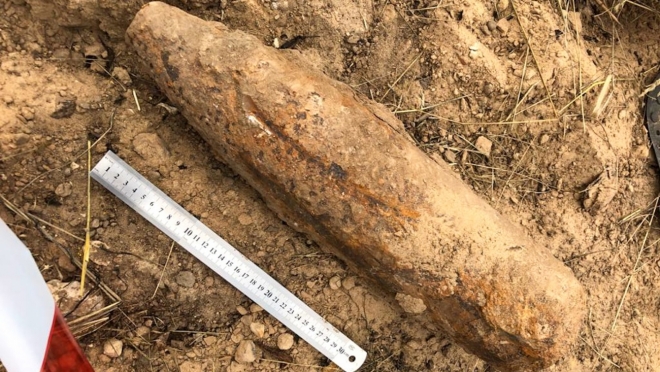 В Йошкар-Оле нашли артиллерийский снаряд времён ВОВ