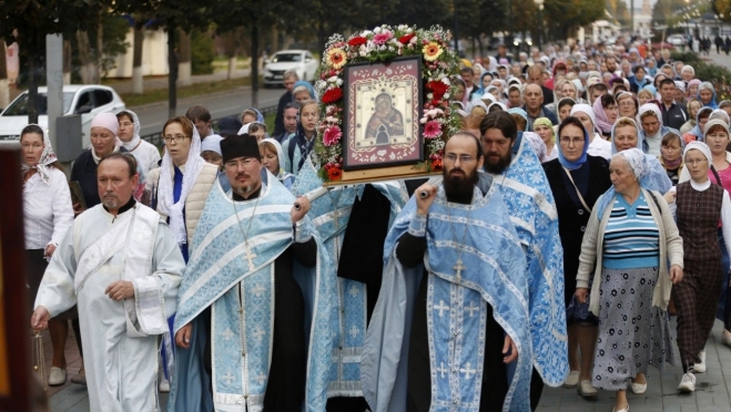 Верующие Марий Эл пройдут крестным ходом с Мироносицкой иконой