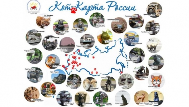 Этноблогеры Марий Эл создали «Котокарту» России