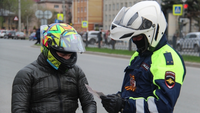 В Волжске проводятся мероприятия по пресечению нарушений ПДД мотоциклистами