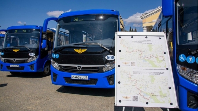 В Йошкар-Оле внесли изменения в схемы движения маршрутов №2А и №3П