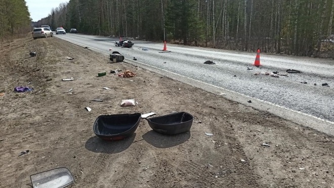 В Медведевском районе Toyota сбила пенсионера на скутере