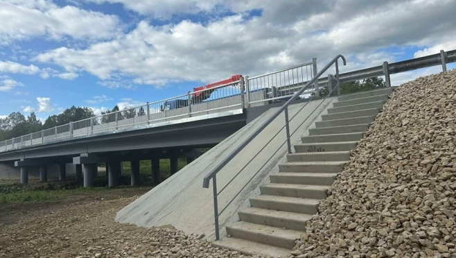 В Марий Эл реконструируют мост через реку Ексейка