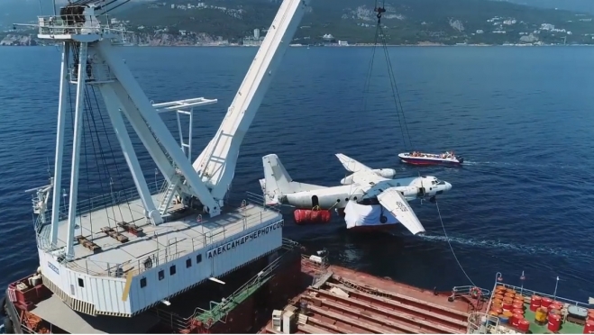 Йошкар-Олинский самолёт Ан-24 любители подводного плавания могут увидеть в Крыму