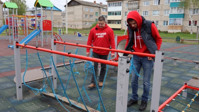 Детские площадки в районах республики вызвали много вопросов у ОНФ Марий Эл