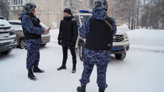 В Марий Эл сотрудники Росгвардии задержали мужчину, находящегося в федеральном розыске