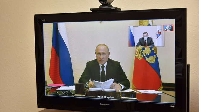 Владимир Путин: «Пик ещё не пройден»