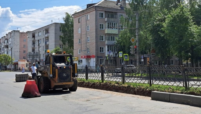 В Йошкар-Оле до 21 июля перекрыли участок улицы Красноармейской