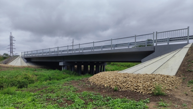В Новоторъяльском районе отремонтировали два моста