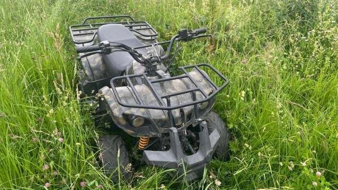 В Волжском районе 5-летний ребёнок гонял на квадроцикле