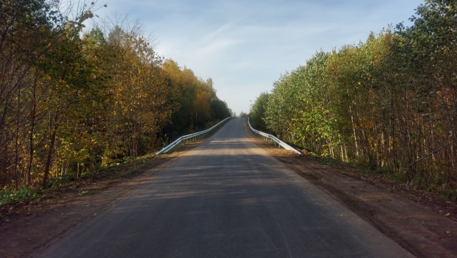 В Медведевском районе ввели в эксплуатацию автомобильную дорогу