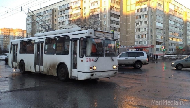 В Йошкар-Оле 9 мая изменятся троллейбусные маршруты