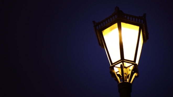 В Козьмодемьянске на кольцевой развязке после ДТП пропало уличное освещение