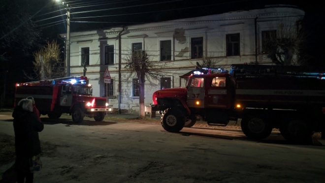 В Козьмодемьянске горел дом постройки XVIII века