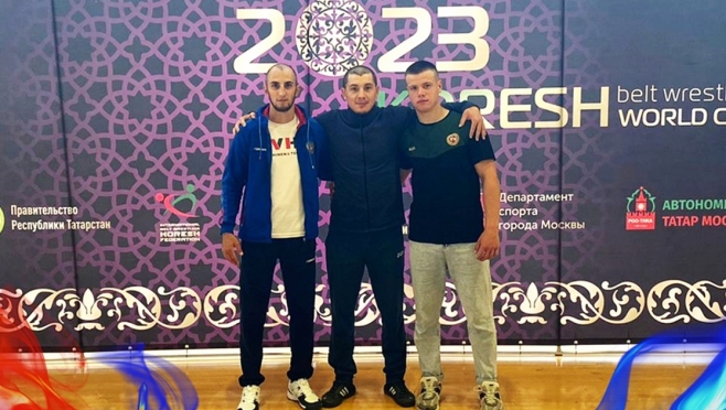 Марийские борцы завоевали две золотые и одну бронзовую медали на Кубке мира по корэш в Москве