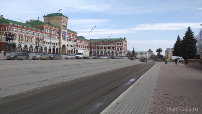 В Йошкар-Оле начинается предпраздничное перекрытие центральных улиц