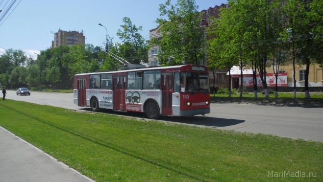 В Йошкар-Оле троллейбусы №6 и №11 на два дня изменят маршрут