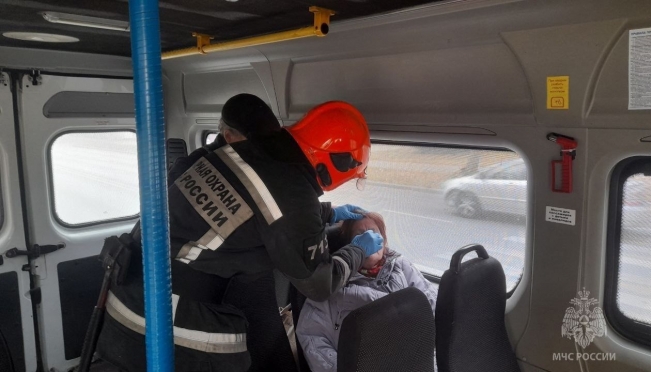 В Йошкар-Оле при столкновении маршрутки и «Лады Приоры» пострадала женщина