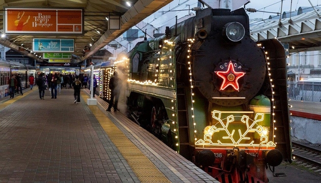 Путешествие по ГЖД Поезда Деда Мороза начнёт 3 декабря