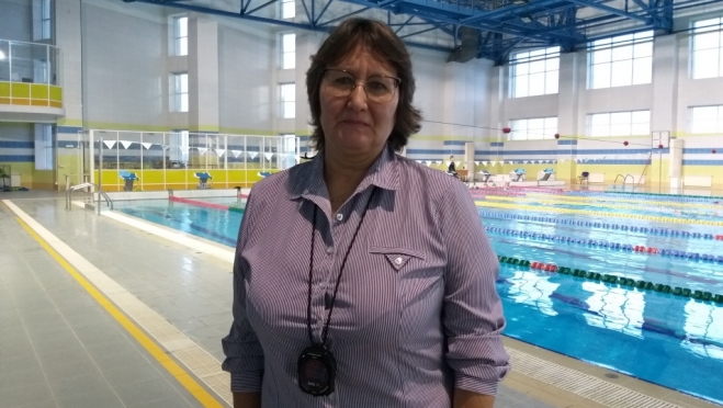 Директор СШОР по плаванию удостоена высокого звания