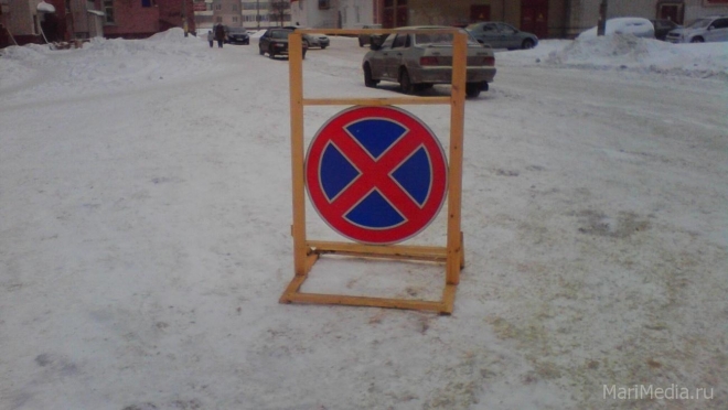 Ночью снегоуборочная техника будет работать на улице Чехова в Йошкар-Оле