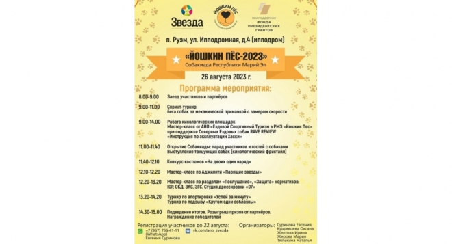 Йошкин Пес 2023