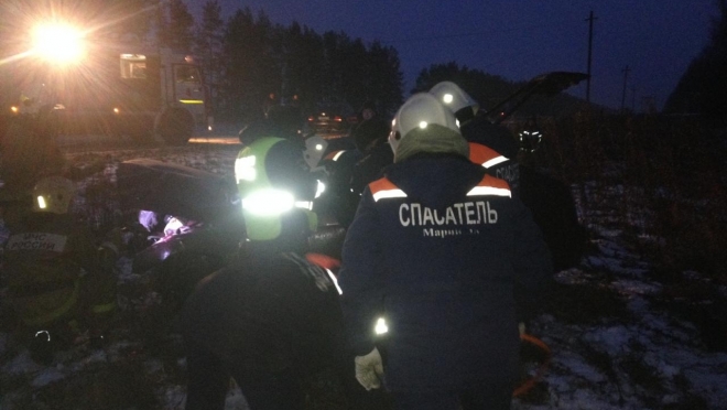 ДТП на трассе: спасатели деблокировали водителя из автомобиля