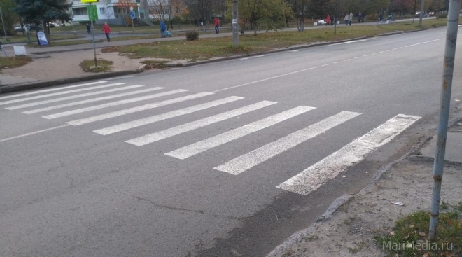 В Медведево на пешеходном переходе сбили женщину