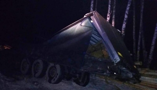 В Марий Эл на автодороге «Вятка» в ДТП попали два грузовика