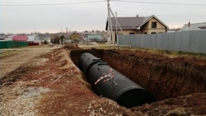 В Мари-Турекском районе строят новый водопровод