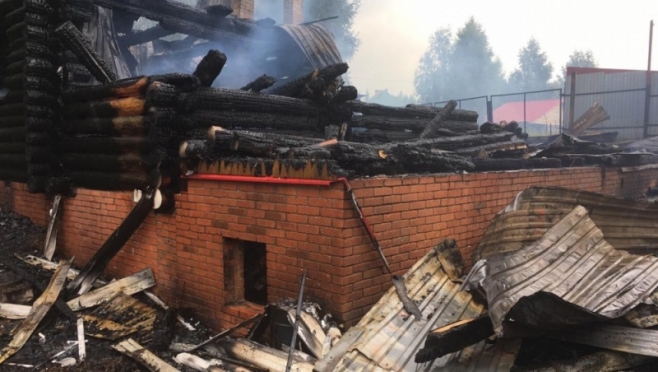 В Марий Эл на пожаре погибло двое мужчин