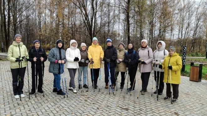 В Марий парке  проведут тренировку по северной ходьбе
