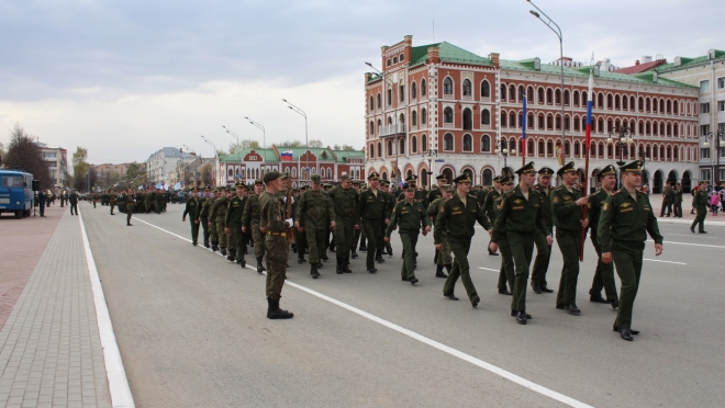 Сегодня в Йошкар-Оле пройдёт репетиция парада — центр города будет перекрыт