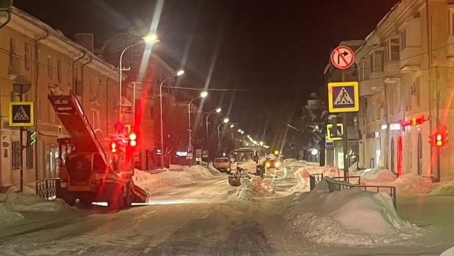 В Йошкар-Оле из-за вывоза снега закроют улицу Советскую и бульвар Чавайна