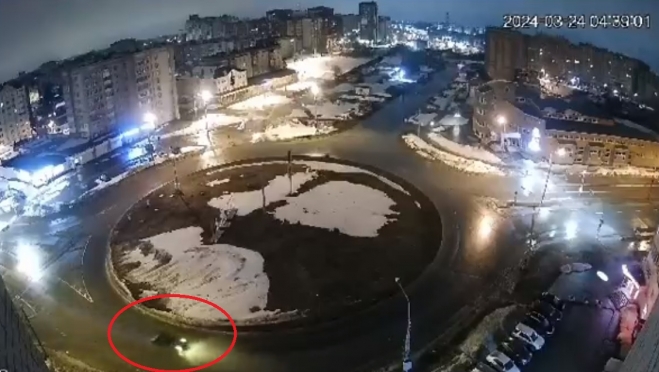 В Йошкар-Оле пьяный водитель врезался в ЛЭП