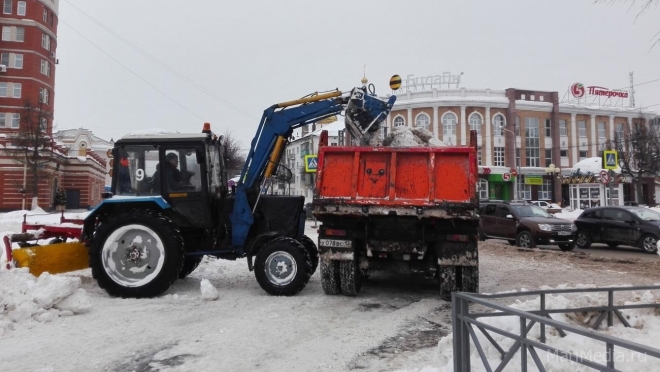 В Йошкар-Оле за три месяца зимы на снежную свалку вывезено 127 553 кубометра снега