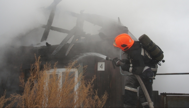 На пожаре в Горномарийском районе травмирован 60-летний мужчина