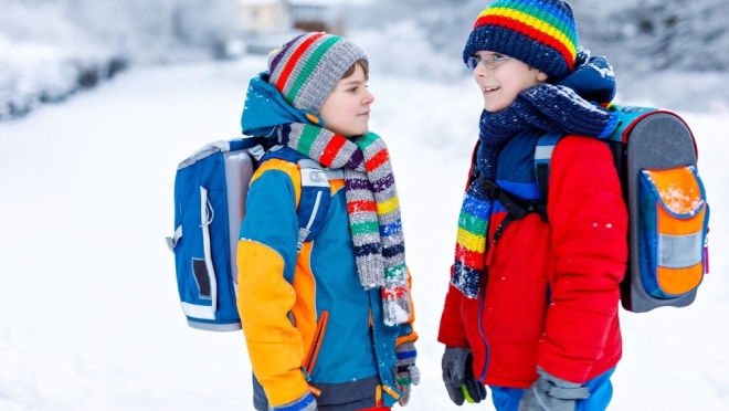 В Саратовской области из-за морозов отменили занятия в школах