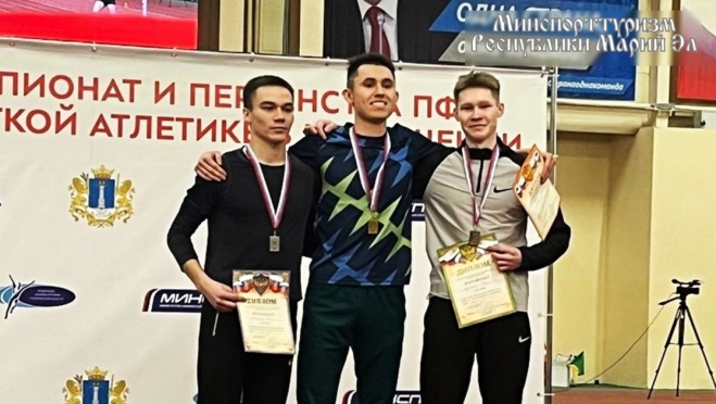 Бегун из Марий Эл взял бронзу Первенства ПФО по лёгкой атлетике