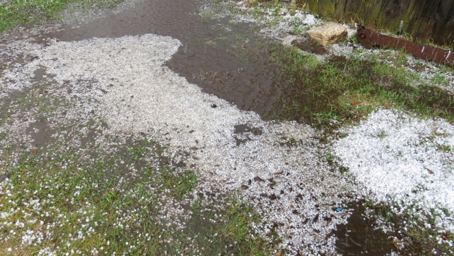 К Марий Эл приближается гроза с градом