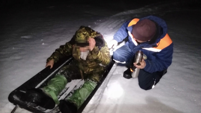 В Марий Эл замерзающих в лесу мужчин искали около шести часов