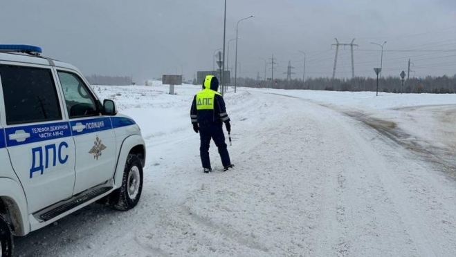 Движение по трассе М-7 «Волга» закрыто из-за снегопада