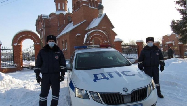 Наряды ДПС будут дежурить вблизи иорданей