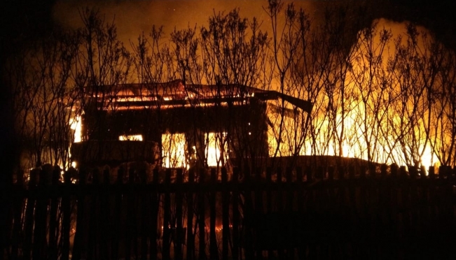 В Медведевском районе в огне погиб мужчина
