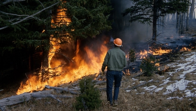 В марийских лесах – высокая пожароопасность